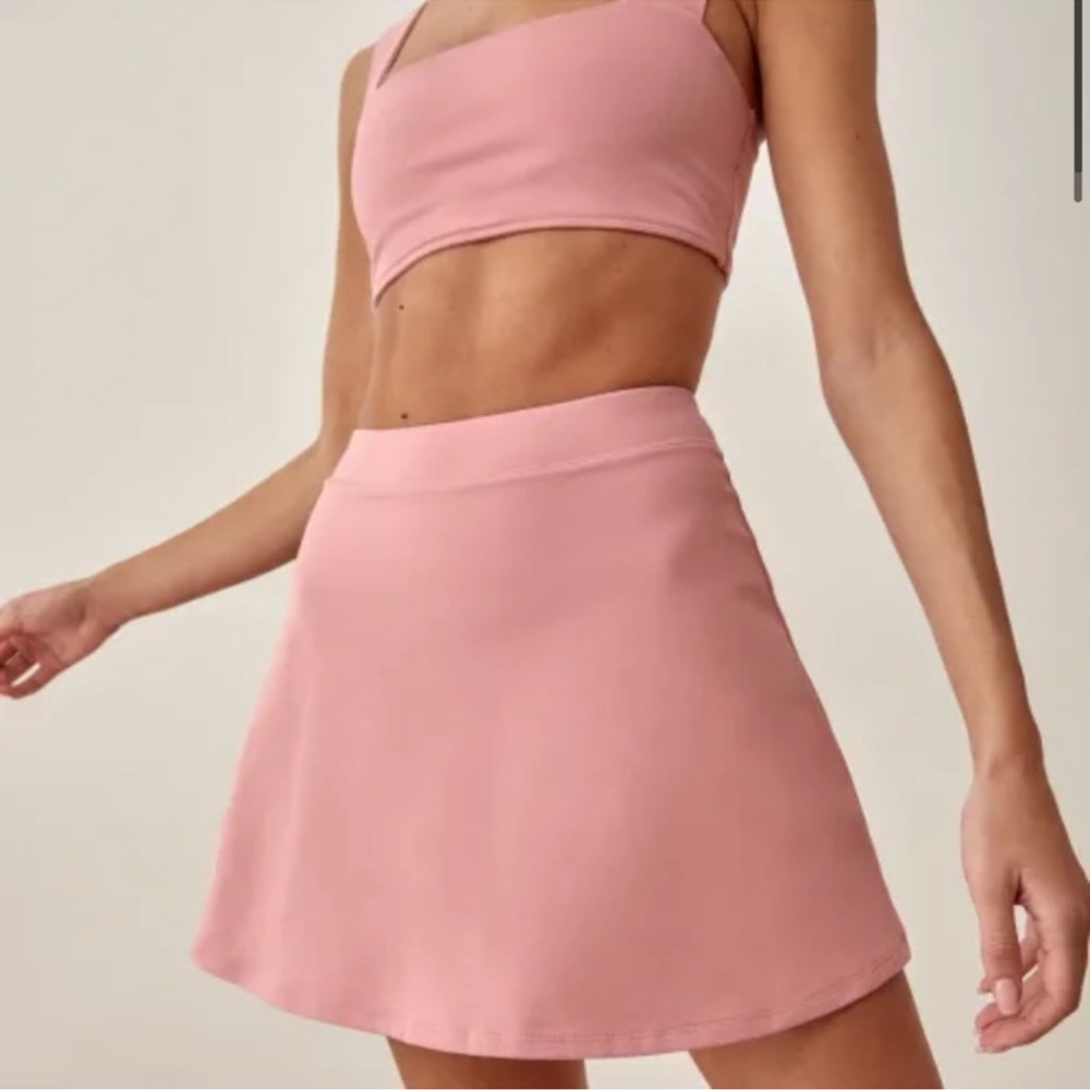 REFORMATION BRA AND SKIRT SET